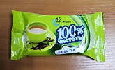 Вл.салфетки  15шт Акама Зелёный чай (140)